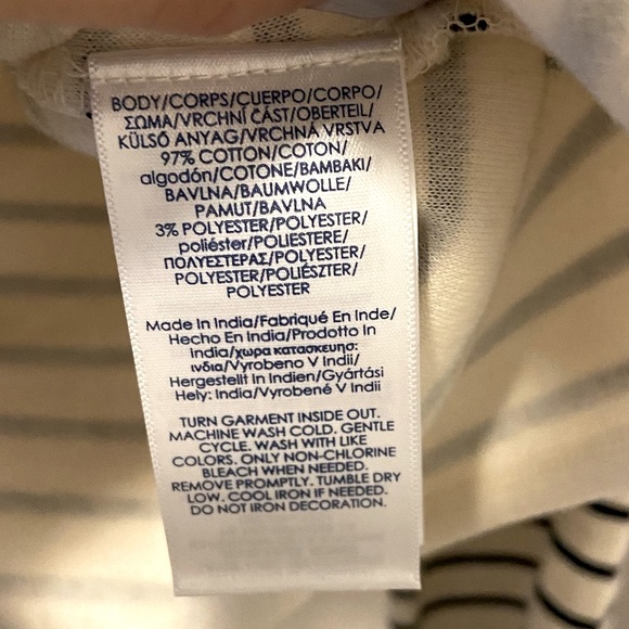 Chaps striped knit blazer - Picture 3 of 6